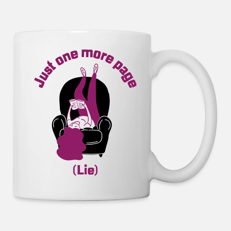 Juste un de plus (mensonge) - Mug blanc - blanc