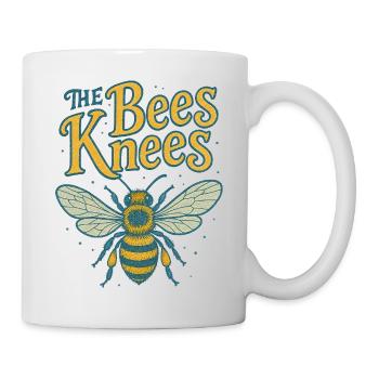 The Bee’s Knees – Vintage Cute Buzz - Mug - white - Right