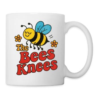 Die Knie der Biene – die süßesten von allen - Tasse - Weiß - Rechts