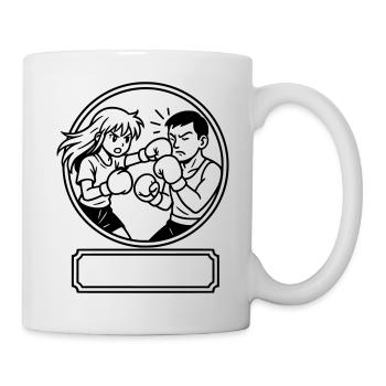 Manga boxing - Mug - white - Right