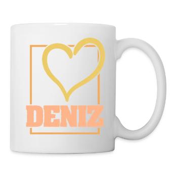 Heart Deni - Mug - white - Right