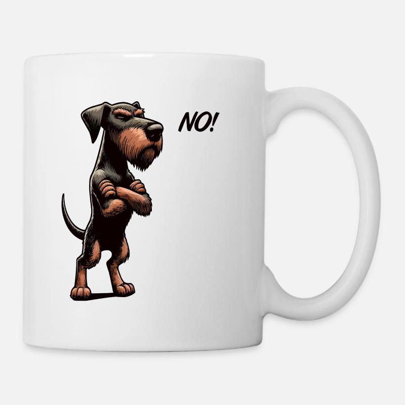 No Deutsch Drahthaar Deutsch-Drahthaar Besitzer - Tasse - Weiß