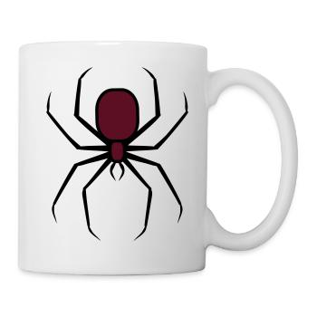 Araignée gothique inquiétante d’Halloween 3 - Mug blanc - blanc - Droite