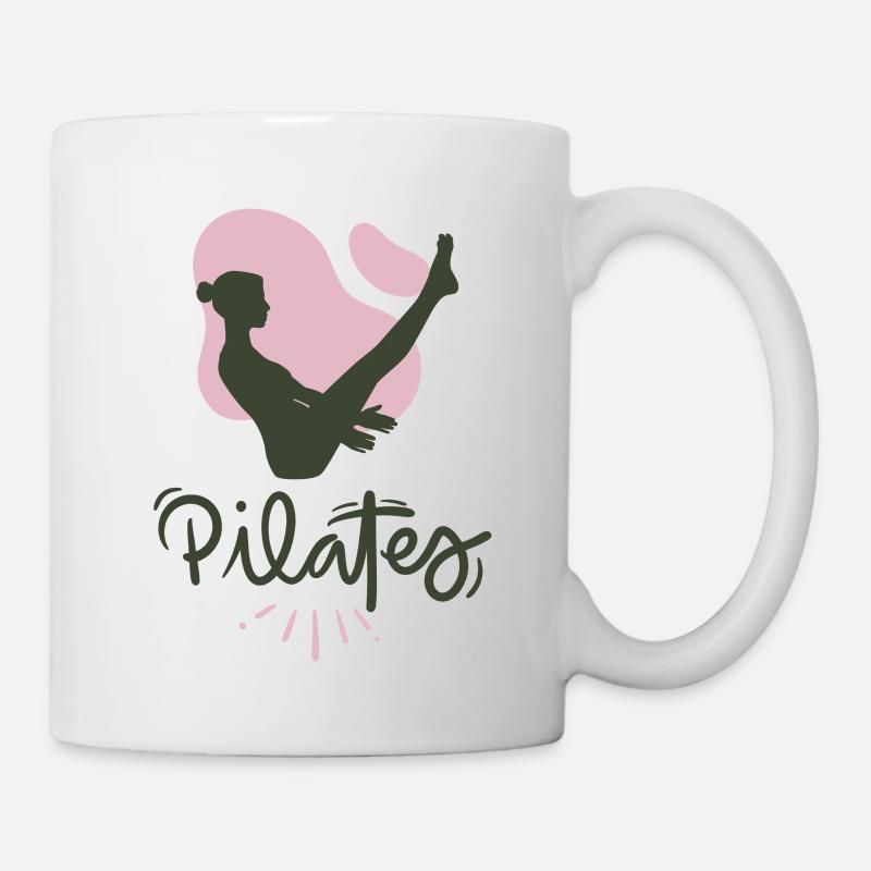 Pilates - Tasse - Weiß