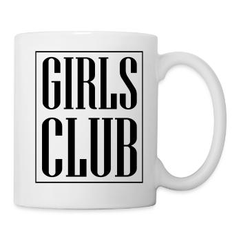 Club des filles - Mug blanc - blanc - Droite