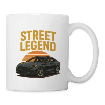 Street Legend Car Art Print - Mug - white - Right