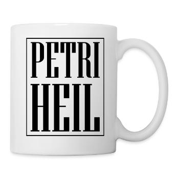 Petri Heil - Tasse - Weiß - Rechts