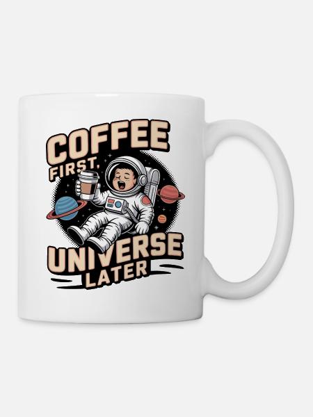 Astronaut in space - Mug - white
