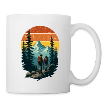 Mountain Nature Adventurers - Mug - white - Right