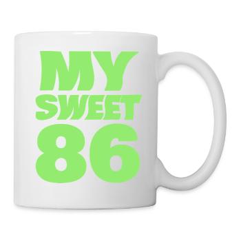 86 - Tasse - Weiß - Rechts