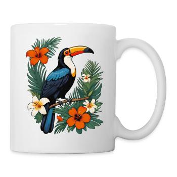 Toucan - Mug blanc - blanc - Droite