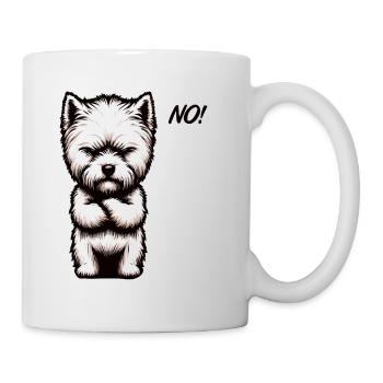 No West highland terrier Westie West highland dog - Mug - white - Right