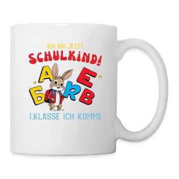 School Beginners Haasen Motif - Mug - white - Right