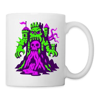 Kraken Fantasy Castle - Mug - white - Right
