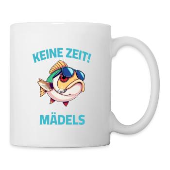 Poisson Pêcheur Pêcheur à la ligne Proverbes Aquariophile - Mug blanc - blanc - Droite