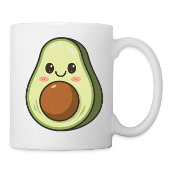 Kawaii Avocado Food Lover - Mug - white - Right