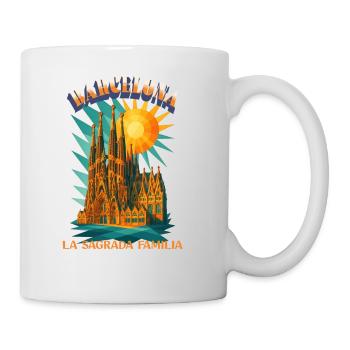 LA SAGRADA FAMILIA - Barcelona Urban Dreams 2 - Tasse - Weiß - Rechts