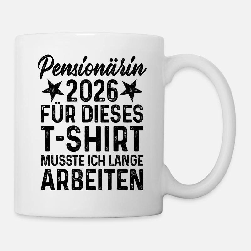 Pensioner 2026 - Mug - white