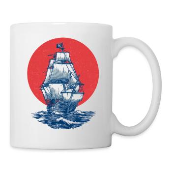 Mystical Pirate Ship - Mug - white - Right