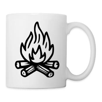 Campfires - Mug - white - Right