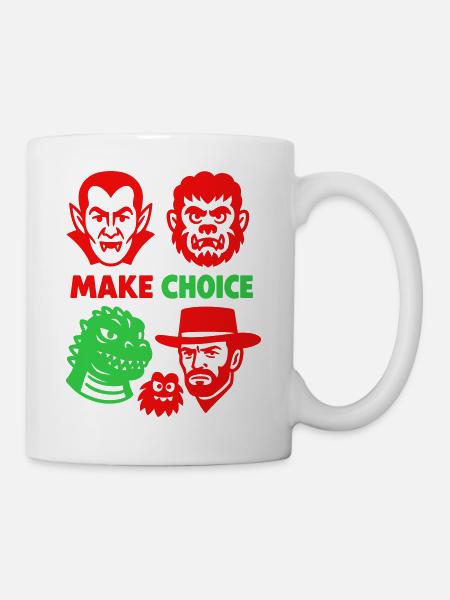 Welches Monster darf es sein? - Tasse - Weiß