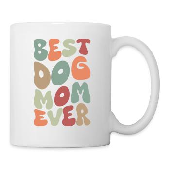 Best Dog Mom Ever Autumn - Mug - white - Right