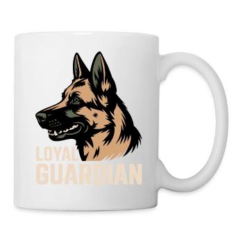 Loyaler Wächter - Tasse - Weiß - Rechts