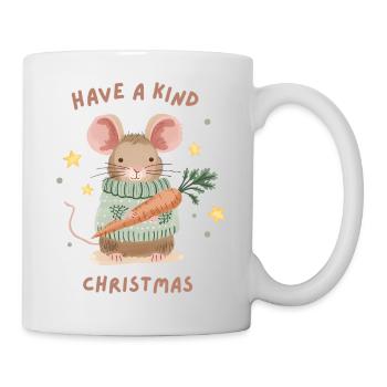 Passez un joyeux Noël – Douce Souris - Mug blanc - blanc - Droite