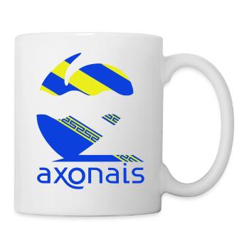 Axonais - Mug blanc - blanc - Droite