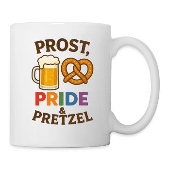 Prost, Pride and Pretzel - Mug - white - Right