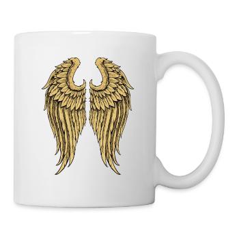 Golden Angel Wings - Mug - white - Right