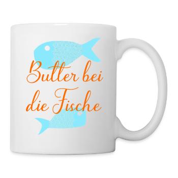 Allons au fond des choses - Mug blanc - blanc - Droite