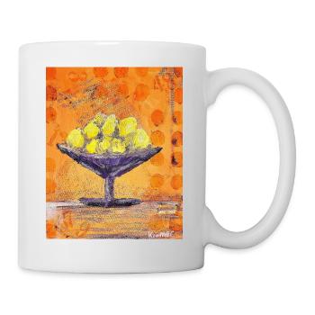 Peel with lemons - Mug - white - Right