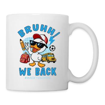 Duck Student Back to School - Mug - white - Right