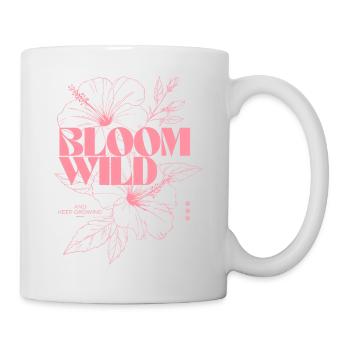 Bloom Wild Floral Illustration - Mug - white - Right