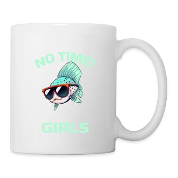 Guppy Fisch Aquarium Aquarianer Zierfisch Zucht  - Tasse - Weiß - Rechts