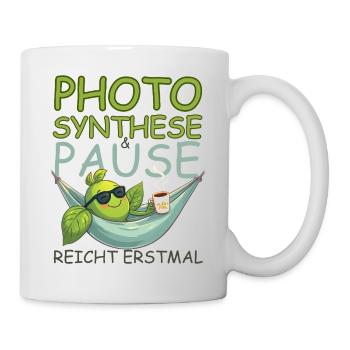 Break, coffee, sunshine – that's enough! - Mug - white - Right