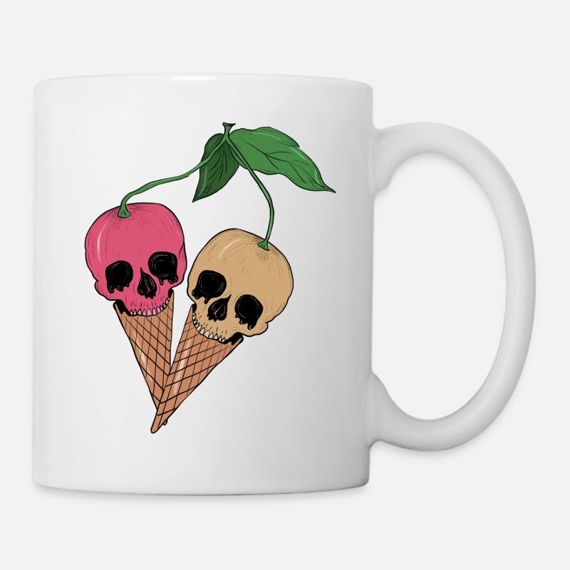crane_glasse - Tasse - Weiß