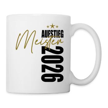 Meister 2026 - Tasse - Weiß - Rechts