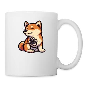 Talk to the Paw Shiba Inu Shiba owner Shiba dog - Mug - white - Right