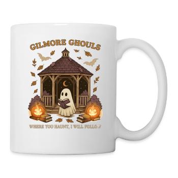 Halloween gruselig - Tasse - Weiß - Rechts