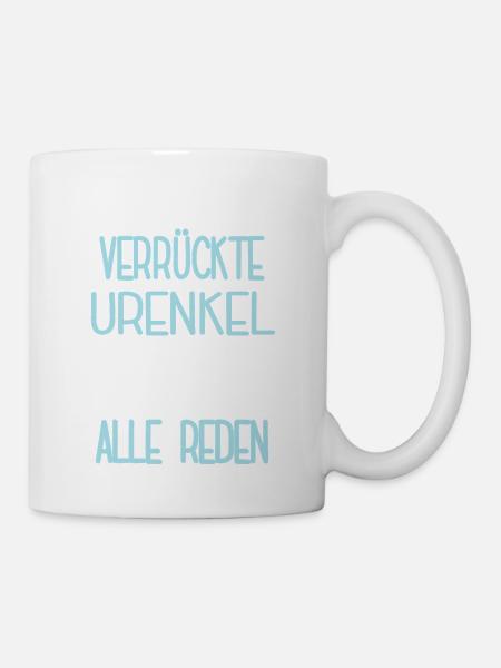 Urenkel Spruch Ur-Enkelsohn Urenkeln Urenkelsohn - Tasse - Weiß