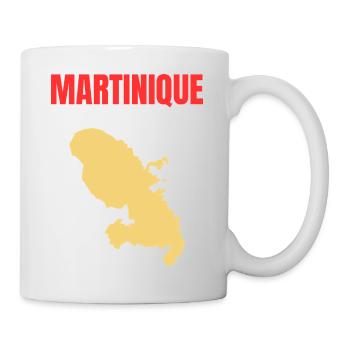 Martinique – West Indies T-shirt - Mug - white - Right