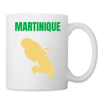 Martinique – West Indies T-shirt - Mug - white - Right
