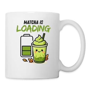 Loading Screen Green Smoothie Matcha Viral - Mug - white - Right