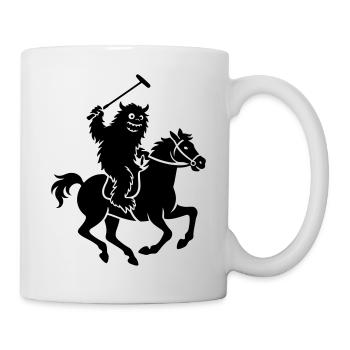 Polo Monster Art - Tasse - Weiß - Rechts