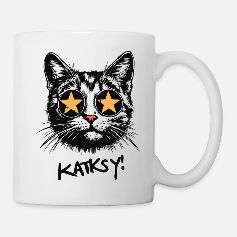 Katksy - Tasse - Weiß