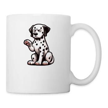 Talk to the Paw Dalmatian Dalmatian Keeper - Mug - white - Right