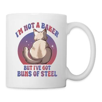 Chiignons de chat d’acier - Mug blanc - blanc - Droite