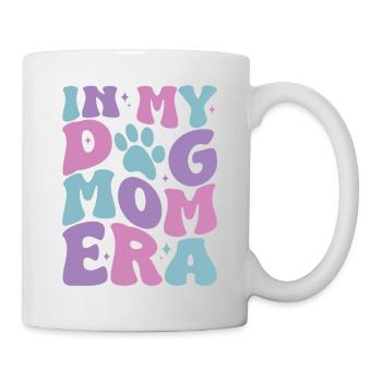 In My Dog Mom Era Pastel Paws - Mug - white - Right